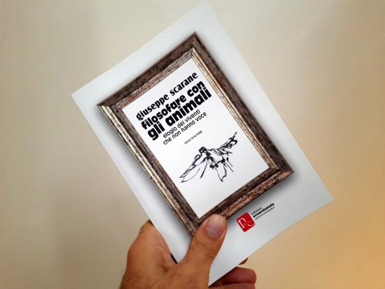 Giuseppe Scarane ha “filosofato” con gli animali nel suo nuovo libro. Elogio dei viventi che non hanno voce